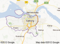 250px Aalborg map Aalborg