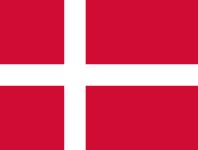 danish flag Dánia