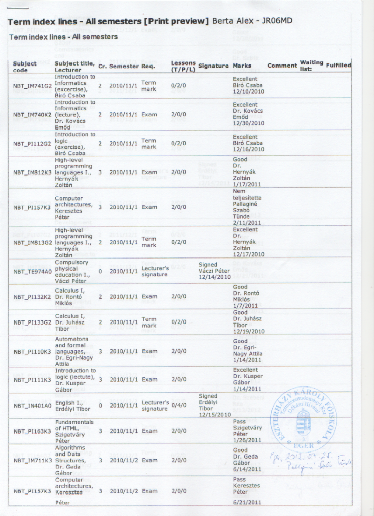 transcript